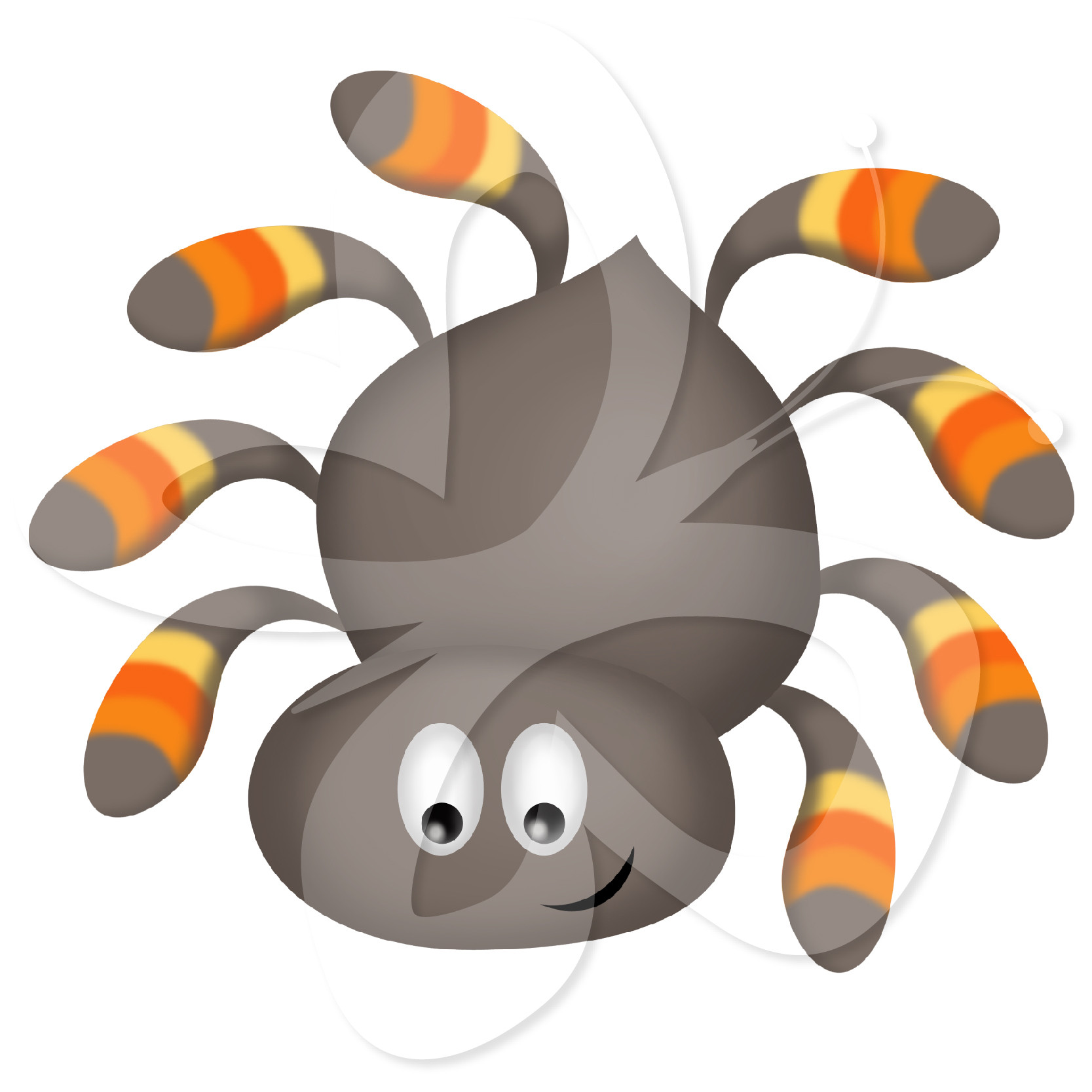 1667x1667 New Of Clip Art Spider Clipart Black And White Free Images Showy