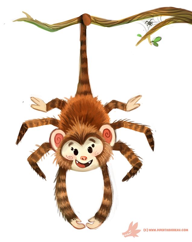636x800 Top 92 Spider Monkey Clip Art