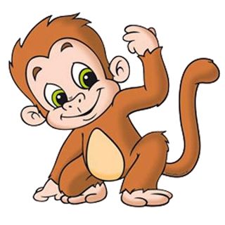 320x320 Monkeys Clip Art Clipartlook