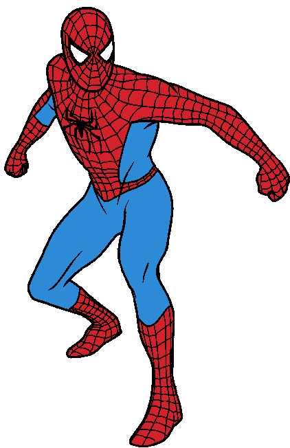 422x652 Spiderman Clipart Free Clipart Panda