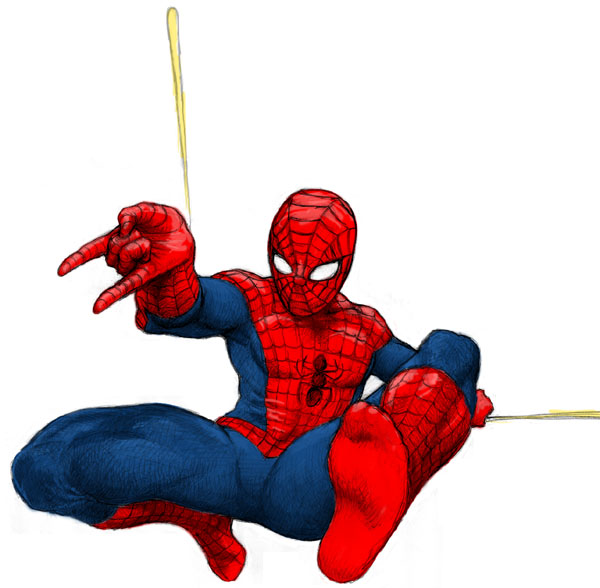 600x588 Spiderman Clip Art Kids Clipart Panda