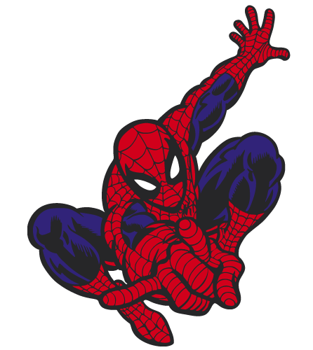 446x500 Spiderman Clipart Free Clipart Panda