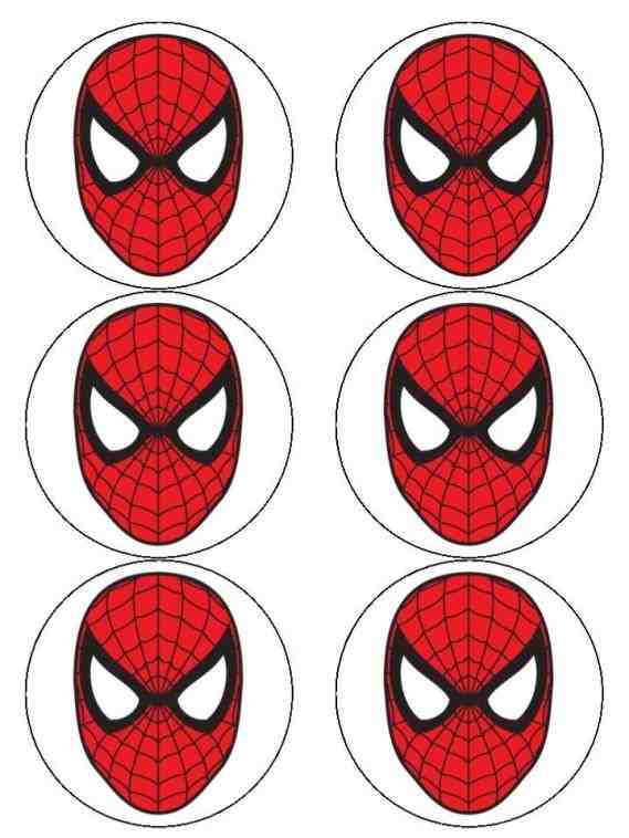 569x758 Spiderman Face Clipart Marvel Superhero