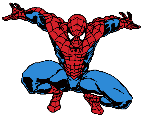 497x405 Spider Man Logo Clipart