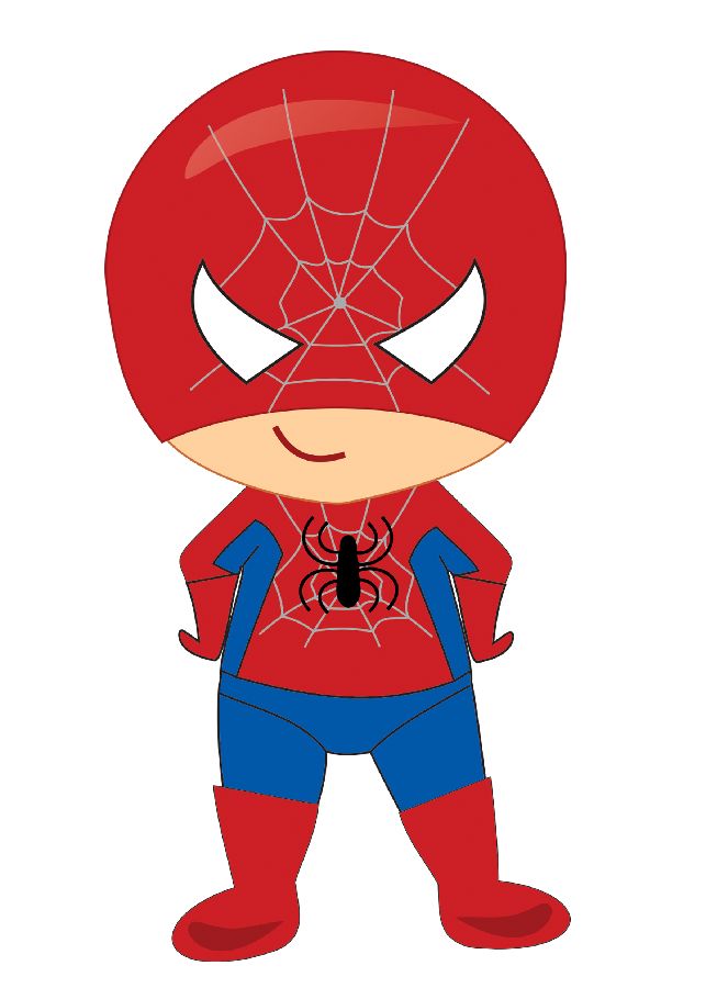643x900 Spiderman Clipart Superhero Kid'38176