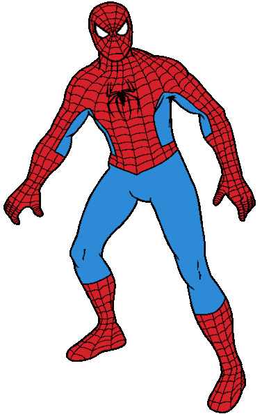 377x594 Free Spider Man Clipart