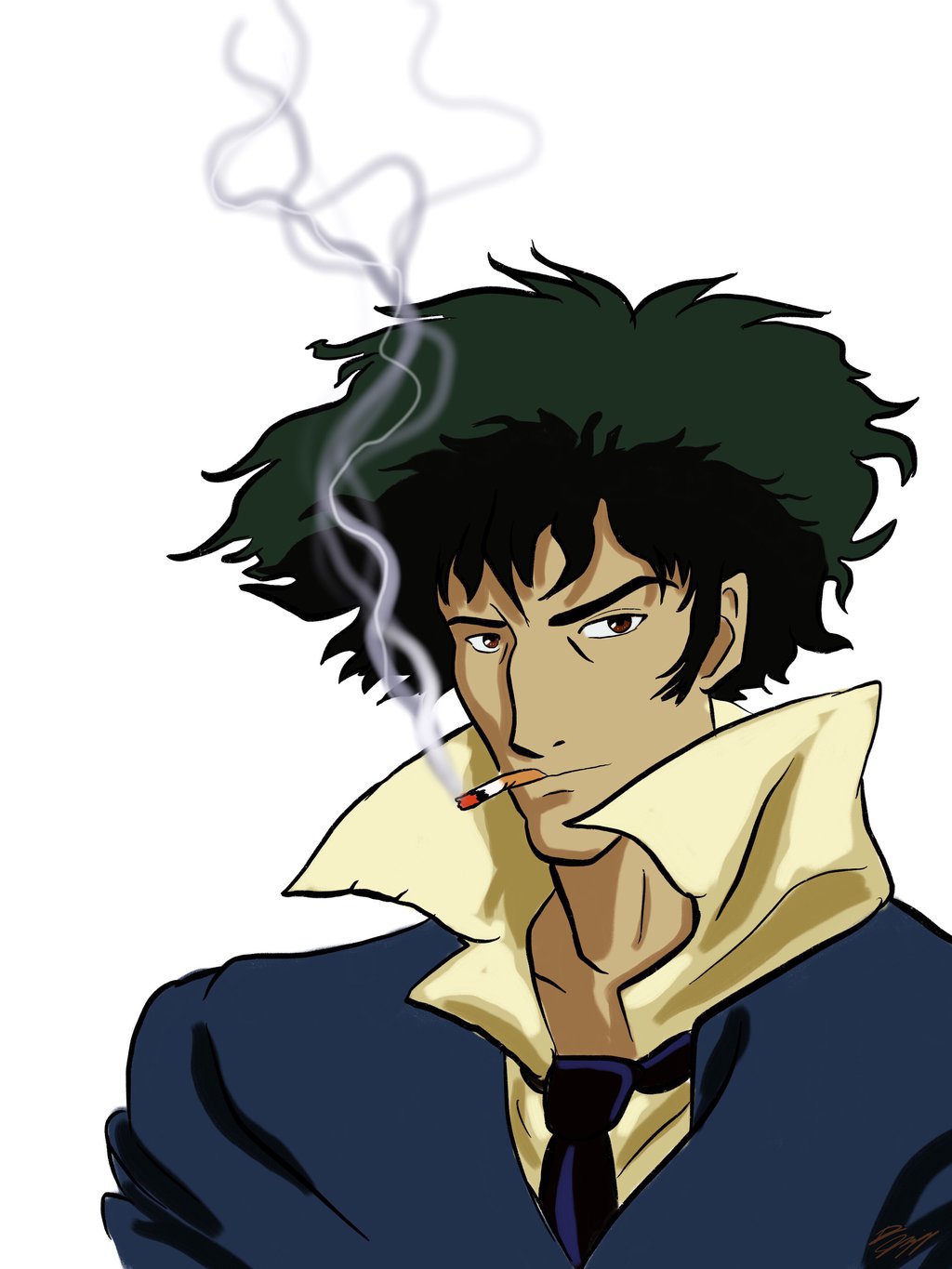 1024x1365 Spike Spiegel By Devinquigleyart