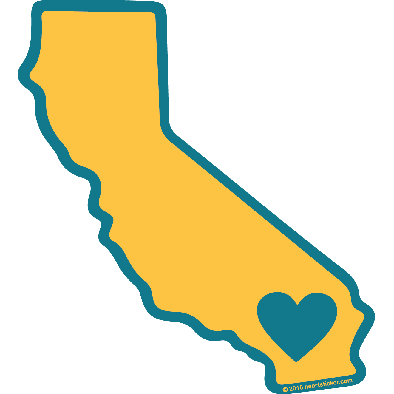 1321x1321 California Clipart Yellow