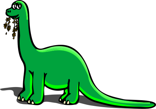 500x348 Free Dinosaur Clipart, 4 Pages Of Public Domain Clip Art
