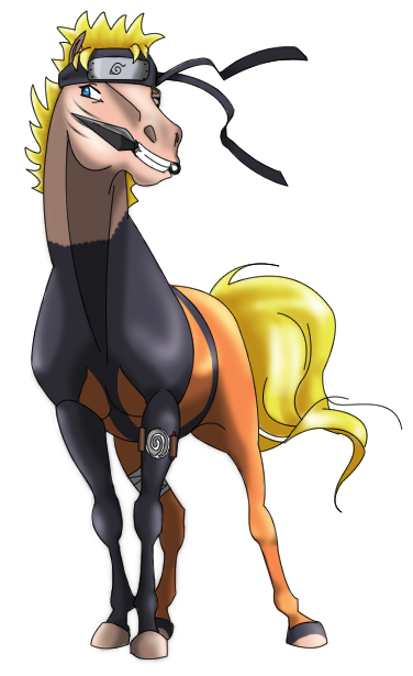376x615 Naruto Horse By Godsmackgrl13