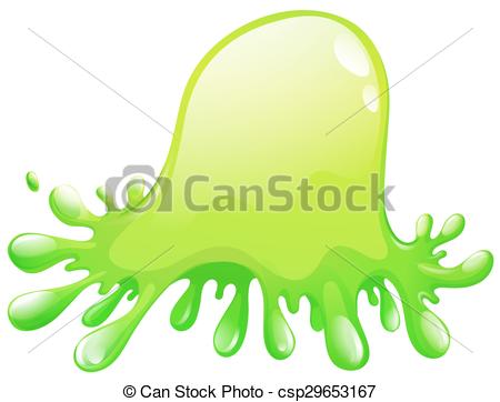 450x362 Green Splash On White Background Illustration Clip Art Vector