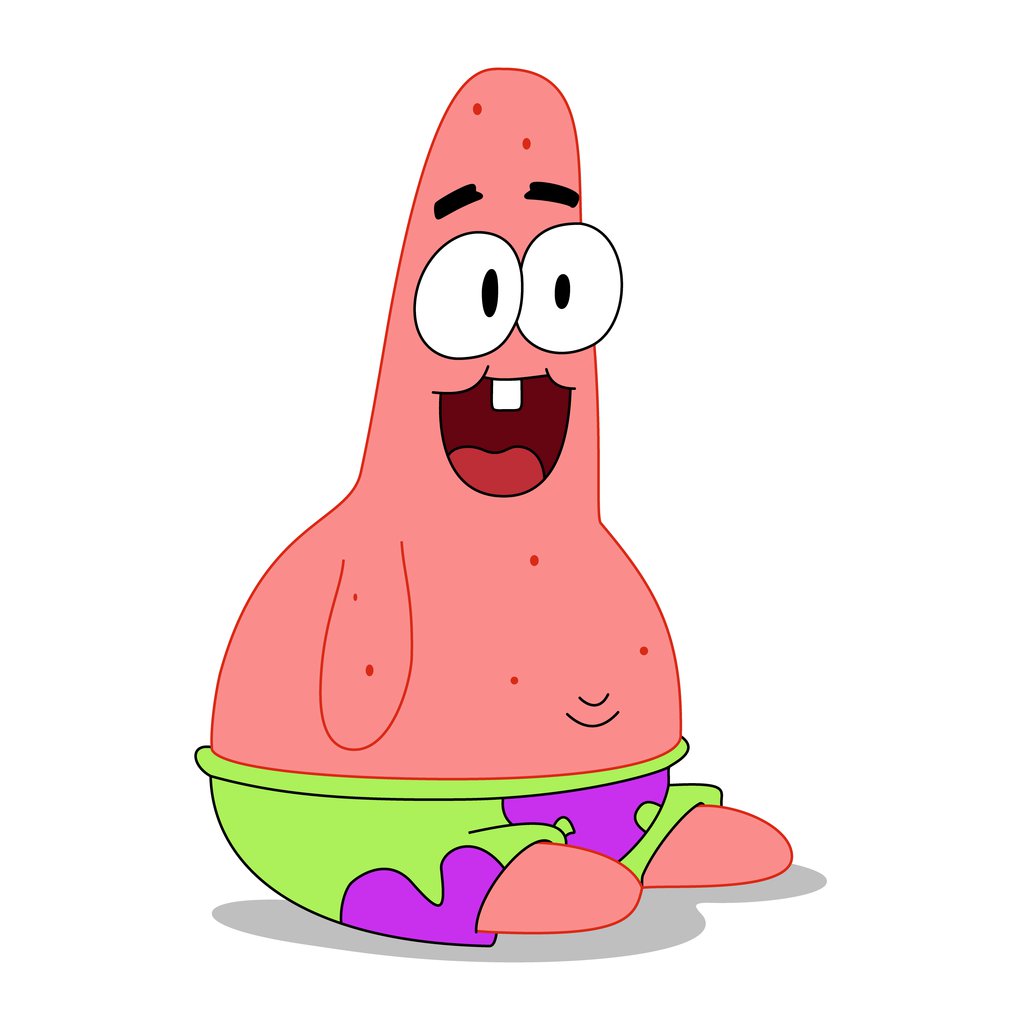 1024x1024 Patrick Star By Ninjasaus
