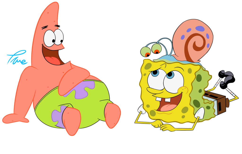1024x651 Sbsp] Spongebob, Patrick And Gary By Yojt765