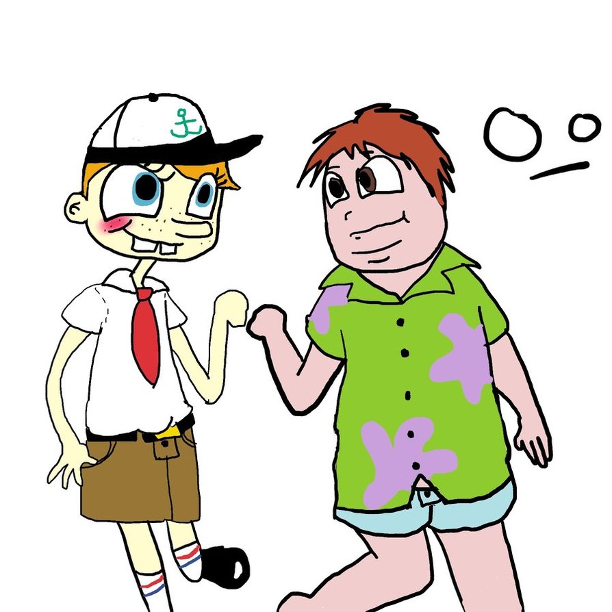 894x894 Human Spongebob And Patrick By Cartoon Shoopdawoop