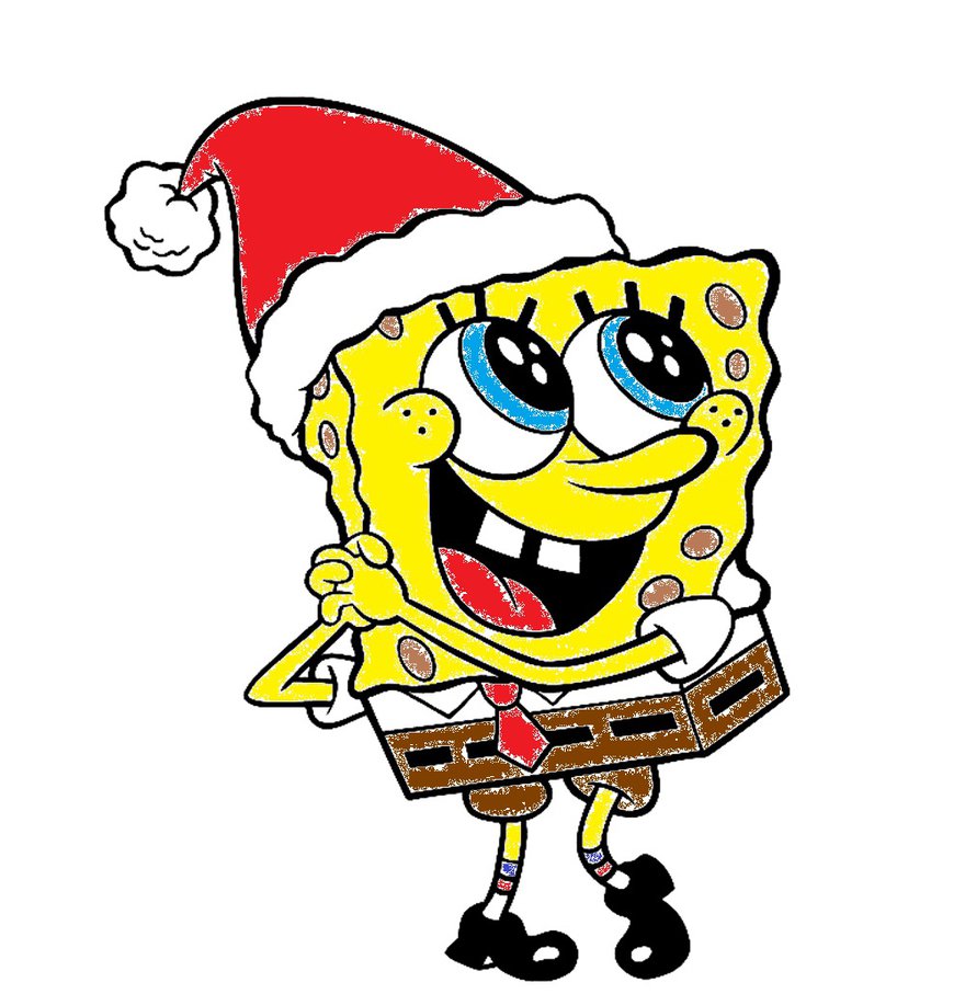 Spongebob Christmas Clipart at GetDrawings | Free download