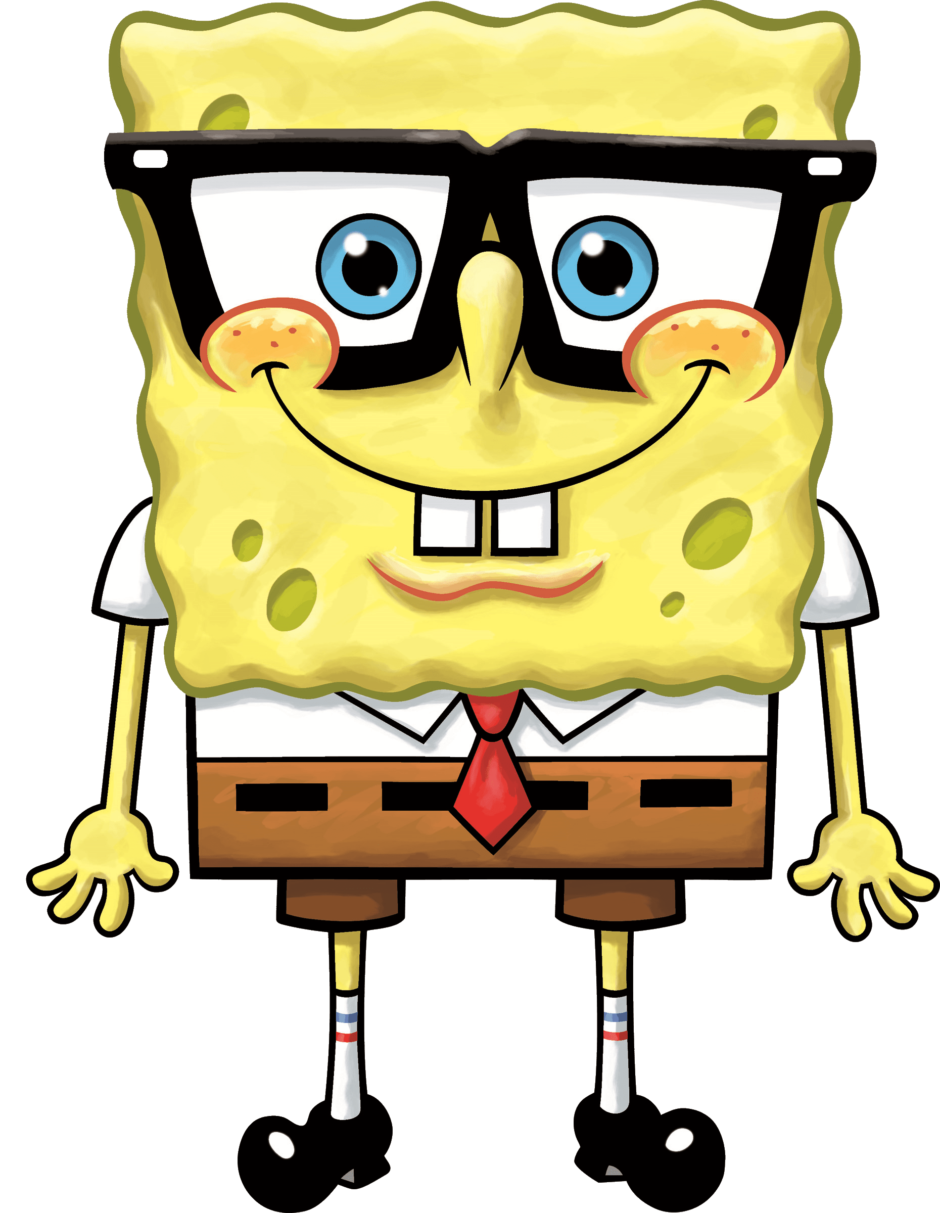 1860x2400 Spongebob Glasses Transparent Png