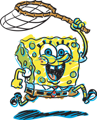 400x493 Spongebob Clip Art Clipart Panda