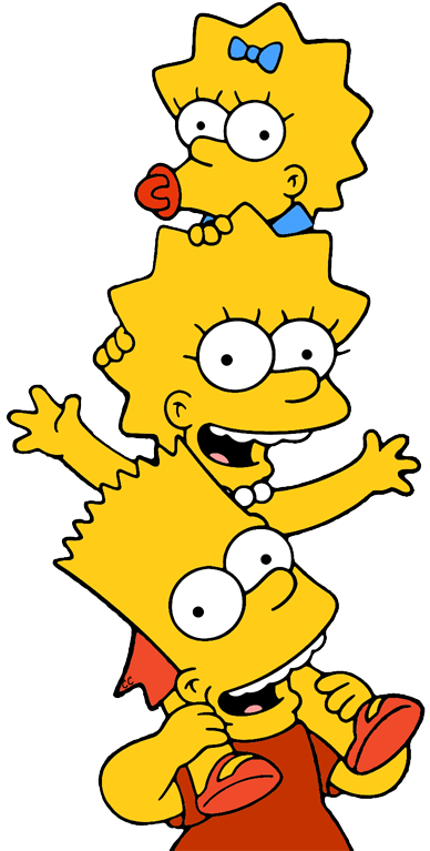 388x767 The Simpsons Clip Art Cartoon Clip Art