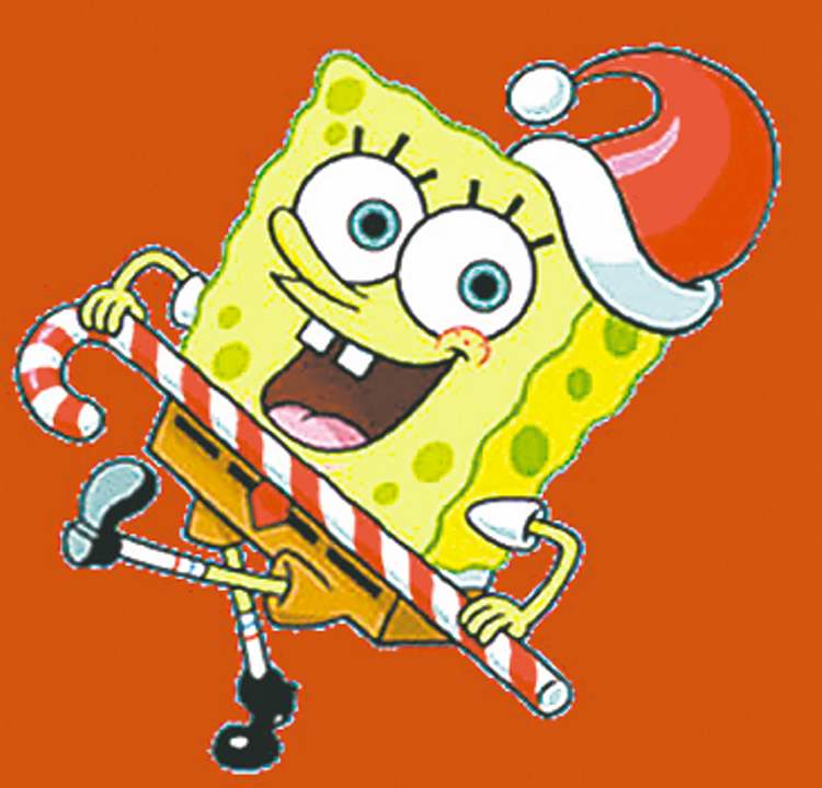 750x719 Christmas Spongebob Clipart