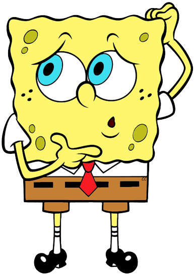 385x549 Scary Clipart Spongebob