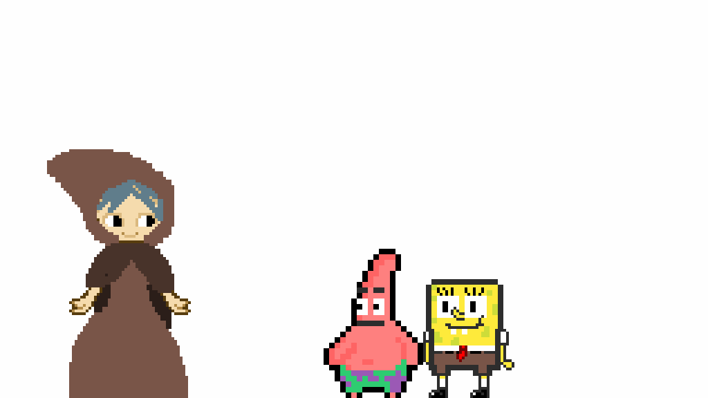 1024x576 Spongebob Flowers Gif