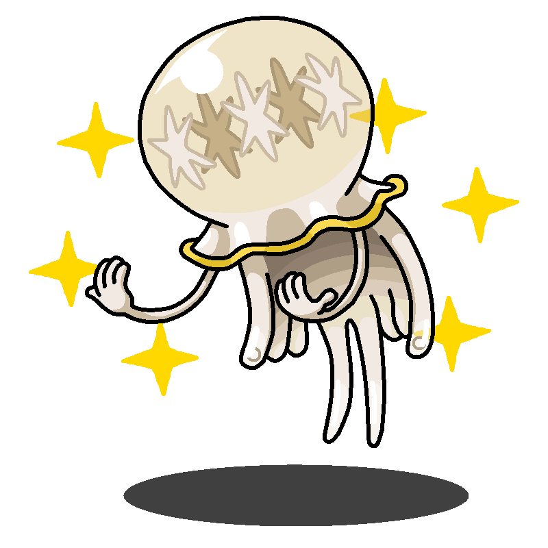 800x800 Shiny Nihilego + Blue Jellyfish Friend (Spongebob) By