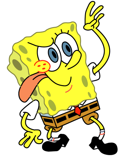 411x500 Clipart Spongebob Squarepants