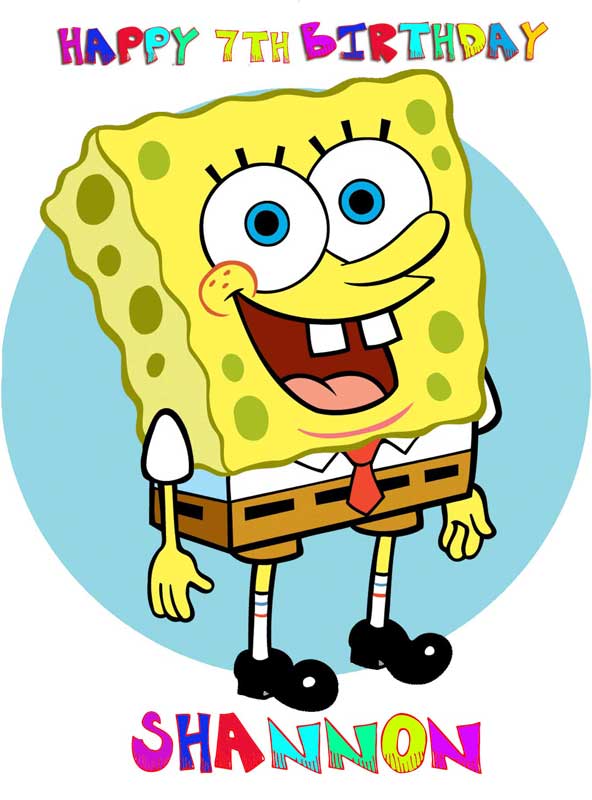 592x800 Cake Clipart Spongebob