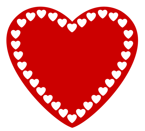 500x452 Collection Of Valentine Clipart Heart High Quality, Free