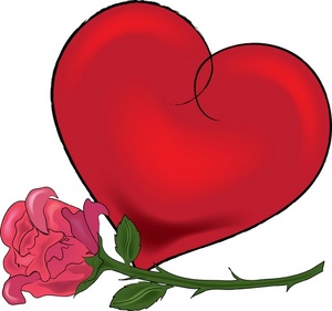 300x281 Collection Of Valentine Heart Clipart Images High Quality