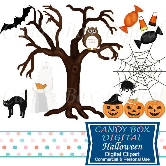 570x570 Halloween Clipart By Candyboxdigital. Jack O Lanterns, Candy