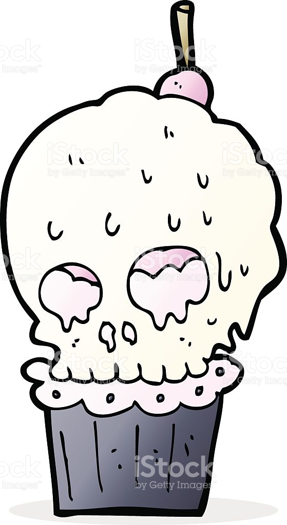 559x1024 Spooky Clipart Cupcake