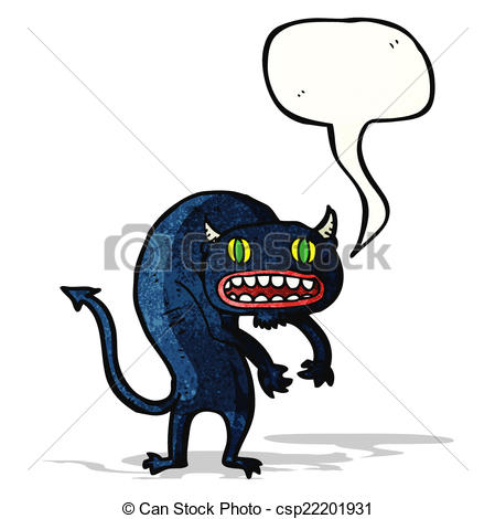 449x470 Spooky Monster Cartoon Vectors