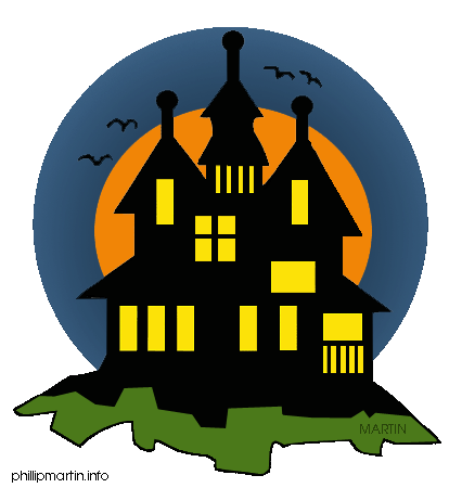 426x450 All About Insurance Haunted House Clip Art