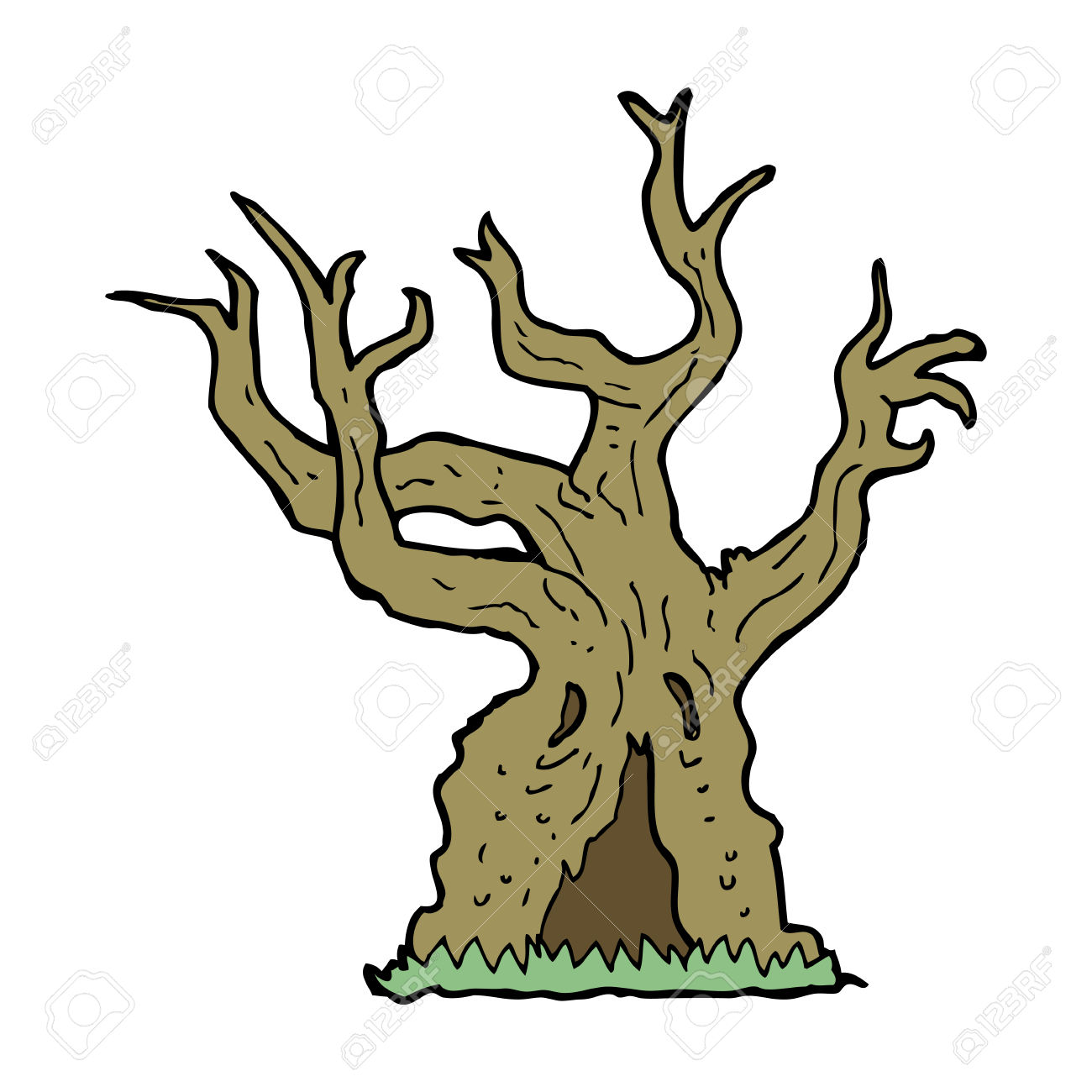 1300x1300 Old Tree Clipart