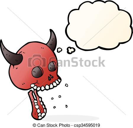 450x432 Spooky Skull Drawing