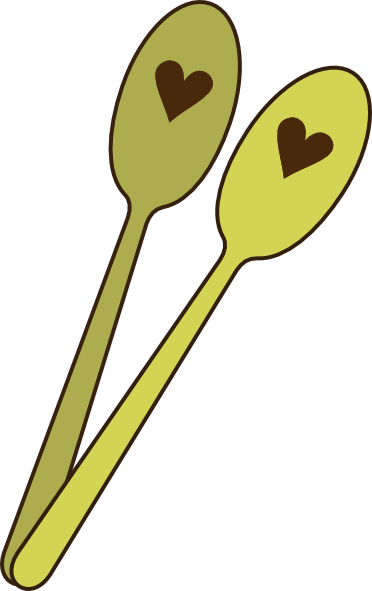 372x591 Collection Of Cute Spoon And Fork Clipart High Quality, Free