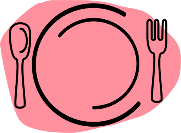 600x442 Plate Fork Clipart, Explore Pictures