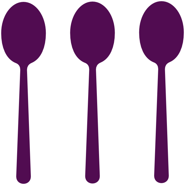 594x596 Spoon And Fork Clipart
