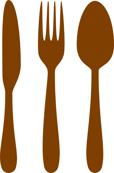 390x592 Cutlery Clip Art