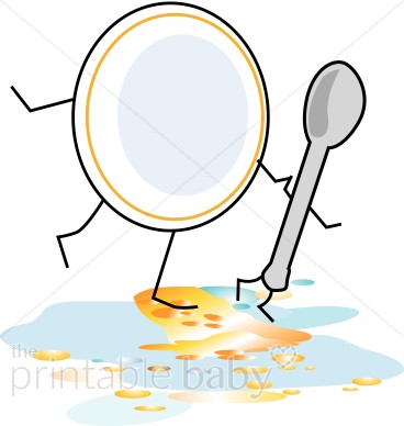 368x388 Spoon Clipart Dish