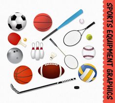 236x212 Clipart Sports Balls Clip Art, Instant Download, Sport Ball