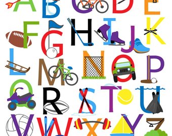 340x270 Sports Clipart Clip Art Basketball Baseball Football Golf