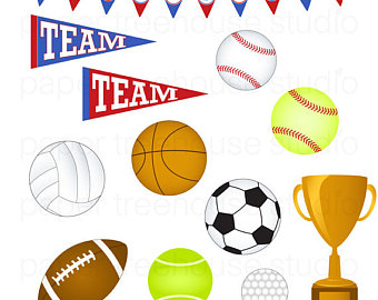 340x270 Sports Clipart Etsy Studio