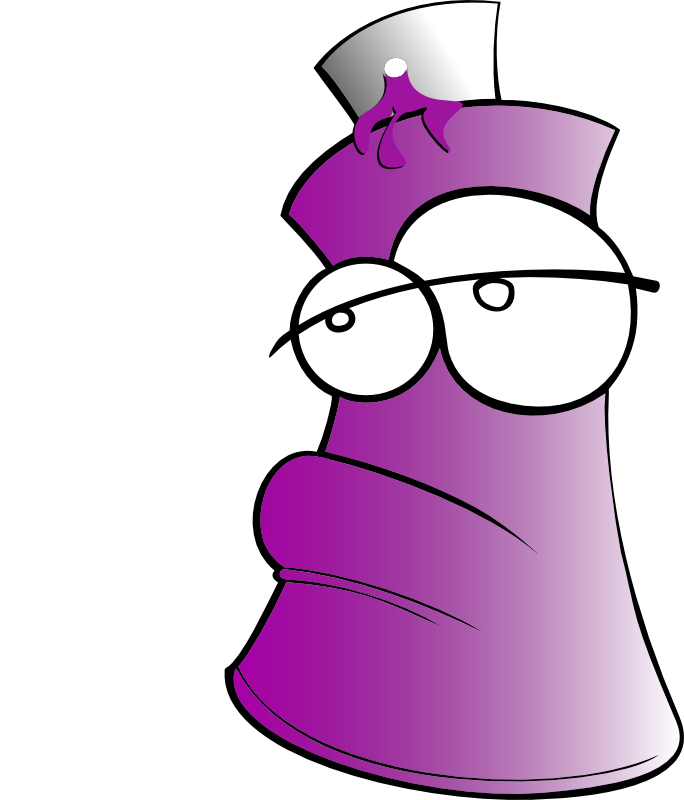 684x800 Cartoon Spray Can