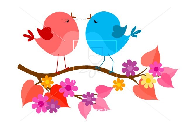 650x434 Spring Birds Free Vectors, Illustrations, Graphics, Clipart, Png