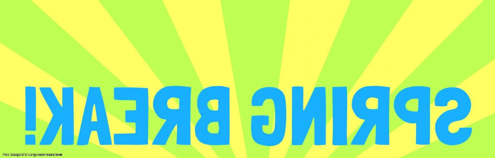 1600x511 Unique Spring Break Clip Art Images Vector Graphic Images