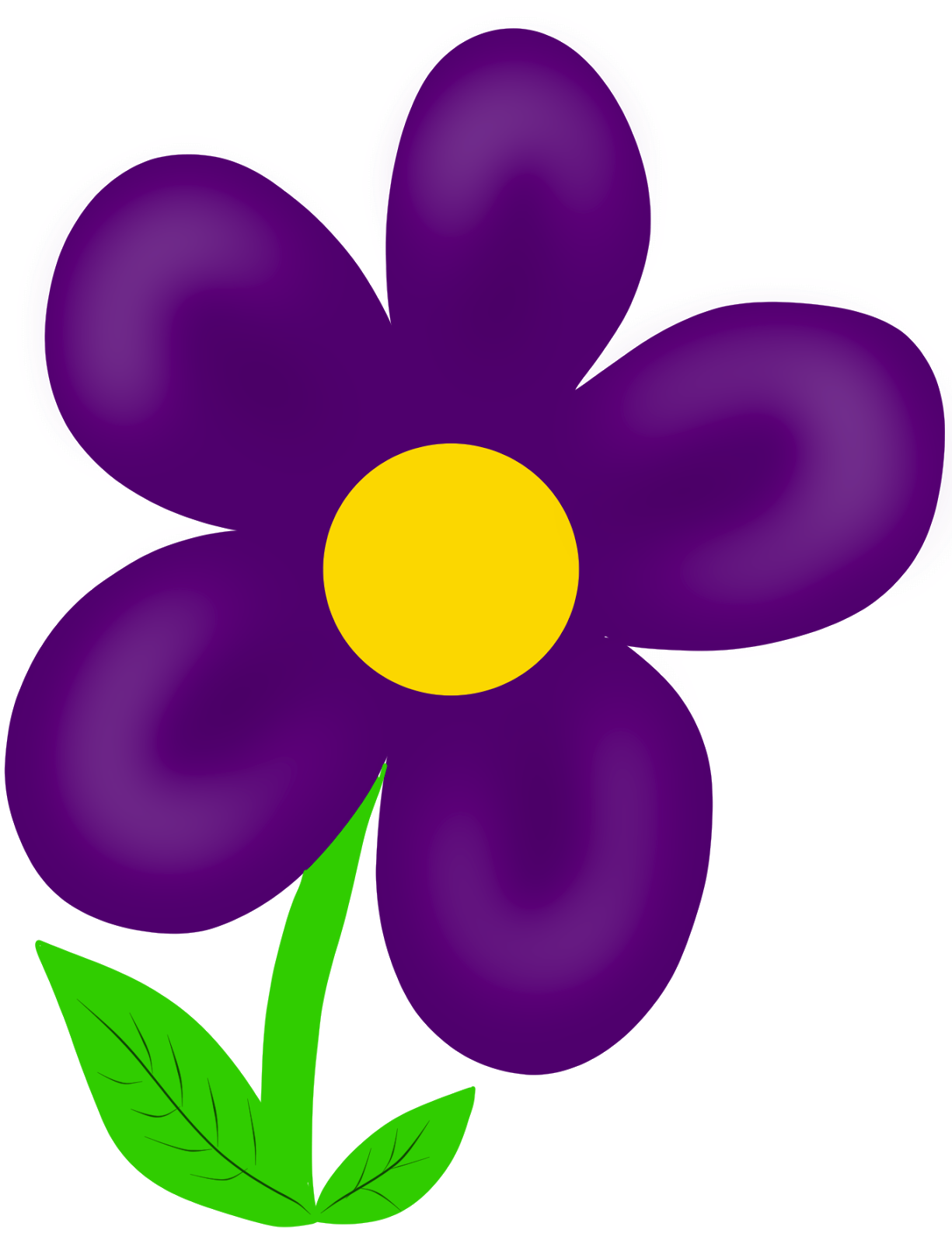 1225x1600 Spring Flower Clip Art Image Free