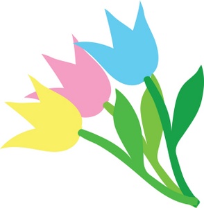 294x300 Free Tulips Clip Art Image