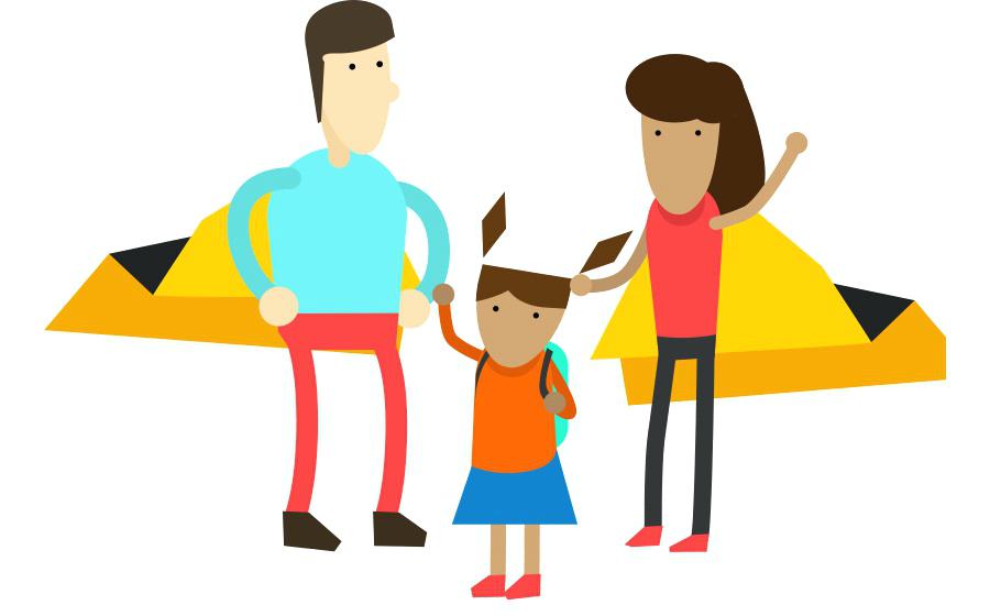 900x560 Parent And Child Clip Art Spring Parent Child Clip Art